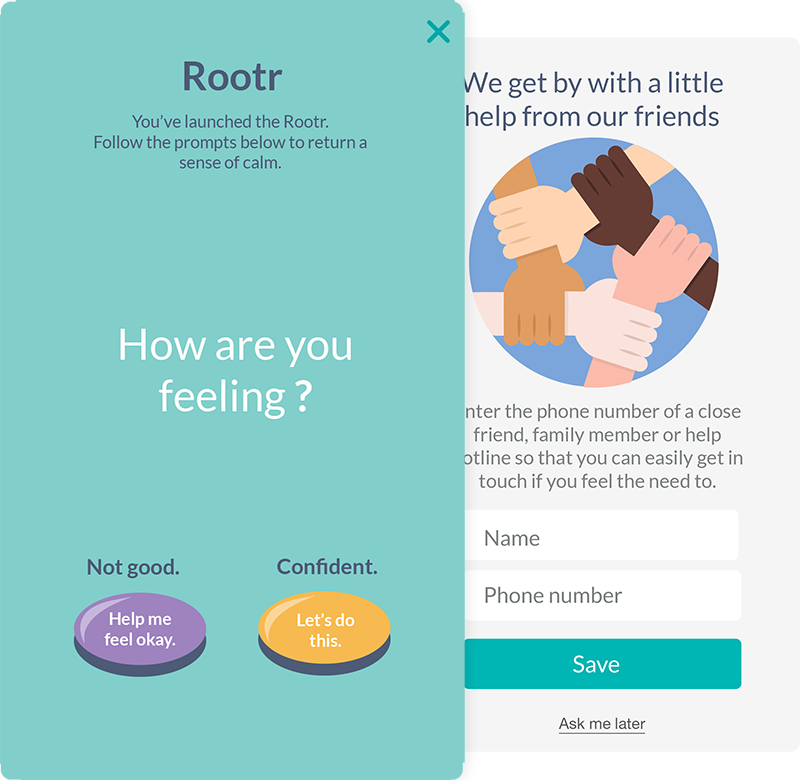 Gamified App Offers Anxiety Treatment Blue Line