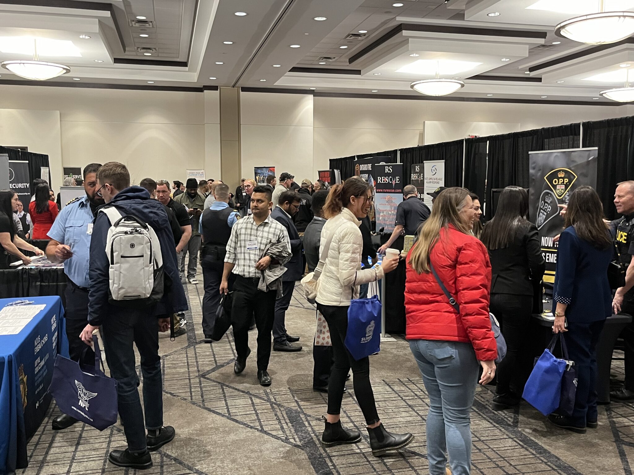 Security • Police • Fire Career Expo returns to Toronto with record  attendance - Blue Line